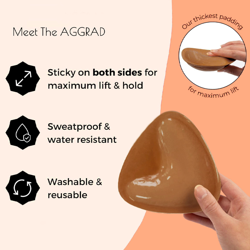 Kave 1/2 쌍 양면 접착 브래지어 - 보이지 않는 - Strapless Bra Adhesive 리뷰 및 가격