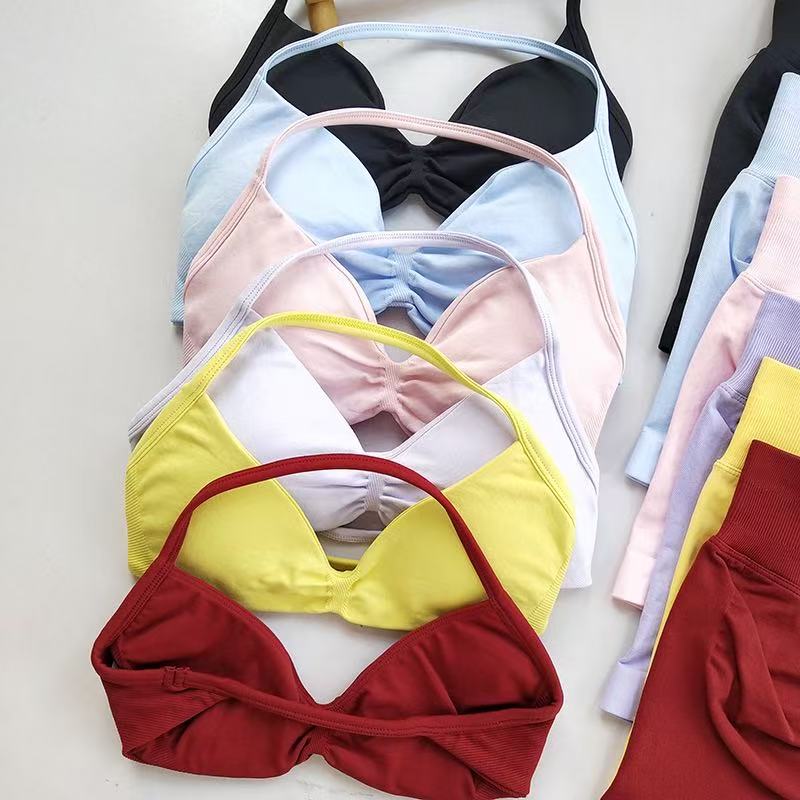 히스텔로 스포츠 세트 여성용 스트랩 짐 요가 브라 운동 - Sports Bra Racerback 리뷰 및 가격