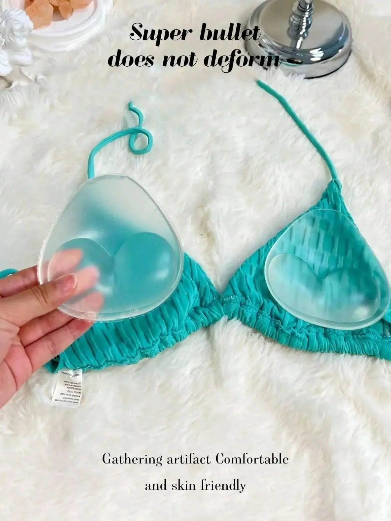 1쌍 여성용 실리콘 브라 인서트, 패션 브라 인서트,  - Push Up Bra Silicone 리뷰 및 가격