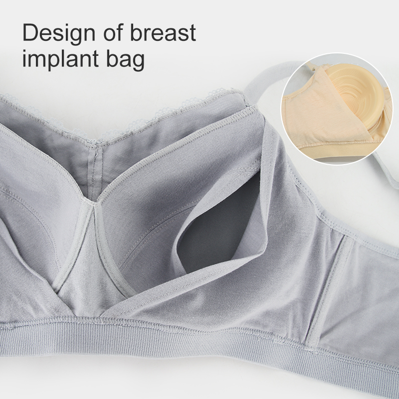 6052 실리콘 유방 폼 가짜 유방 유방 절제술 브래지 - Mastectomy Bra Pocket 리뷰 및 가격