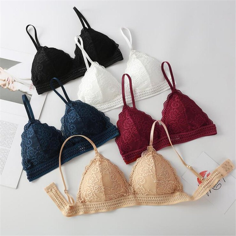 2026 여성 브라 신상 프랑스 트라이앵글 컵 노와이어 - Sheer Bra Lace 리뷰 및 가격