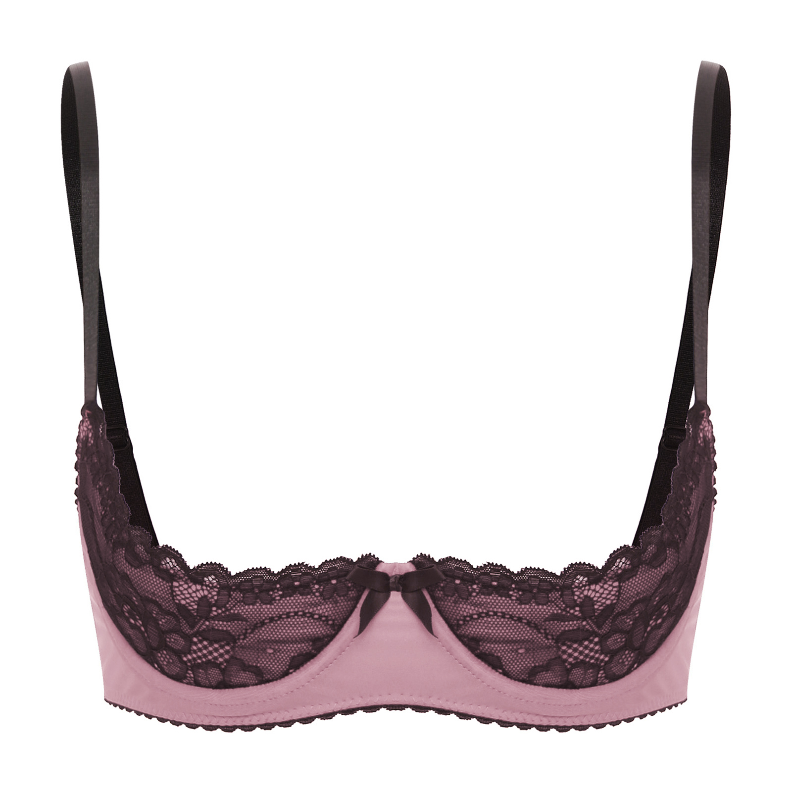 여자 란제리 수영복 Underwire 하프 컵 브래지어 - Underwire Bra Padded 리뷰 및 가격